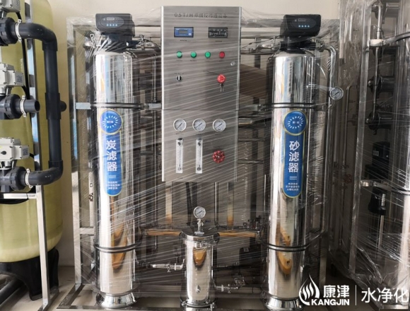 0.5噸反滲透純凈水設(shè)備 KJ-RO500 全自動(dòng)控制系統(tǒng)，全管路不銹鋼