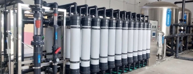 云南水廠(chǎng)每小時(shí)80噸超濾凈水設(shè)備